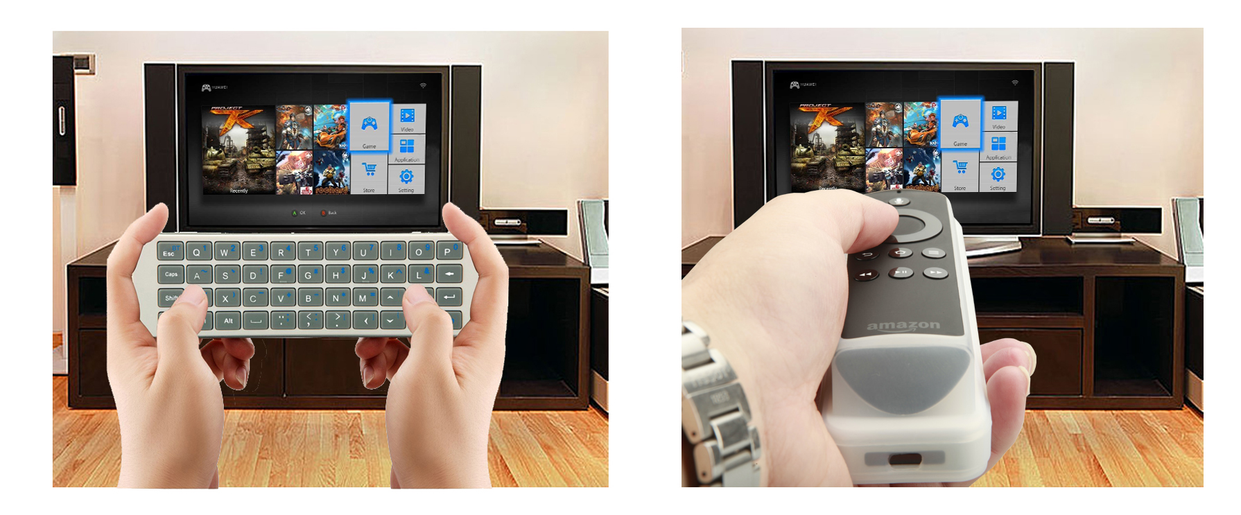 30BL iPazzPort backlit bluetooth keyboard for firestick