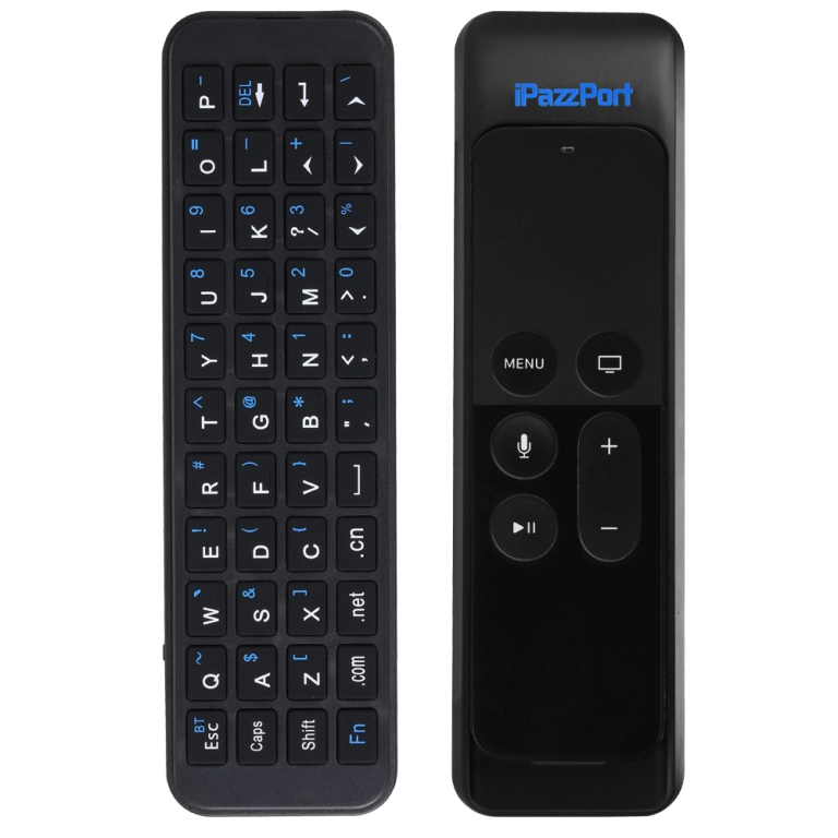 56S iPazzPort bluetooth keyboard with back case for Apple TV box 4th