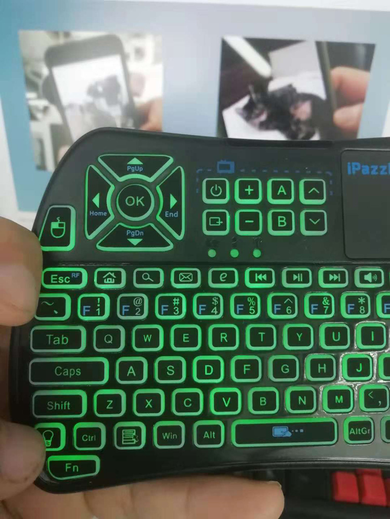 61mini infrared touchpad keyboard