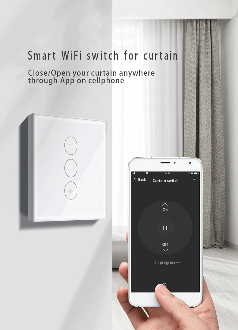 20004 smart wifi curtain switch