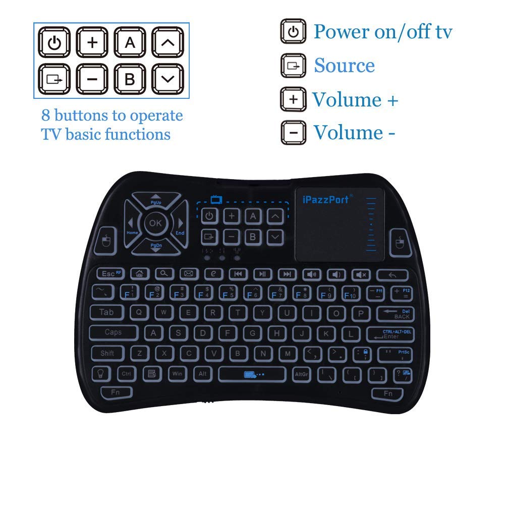 mini infrared touchpad keyboard