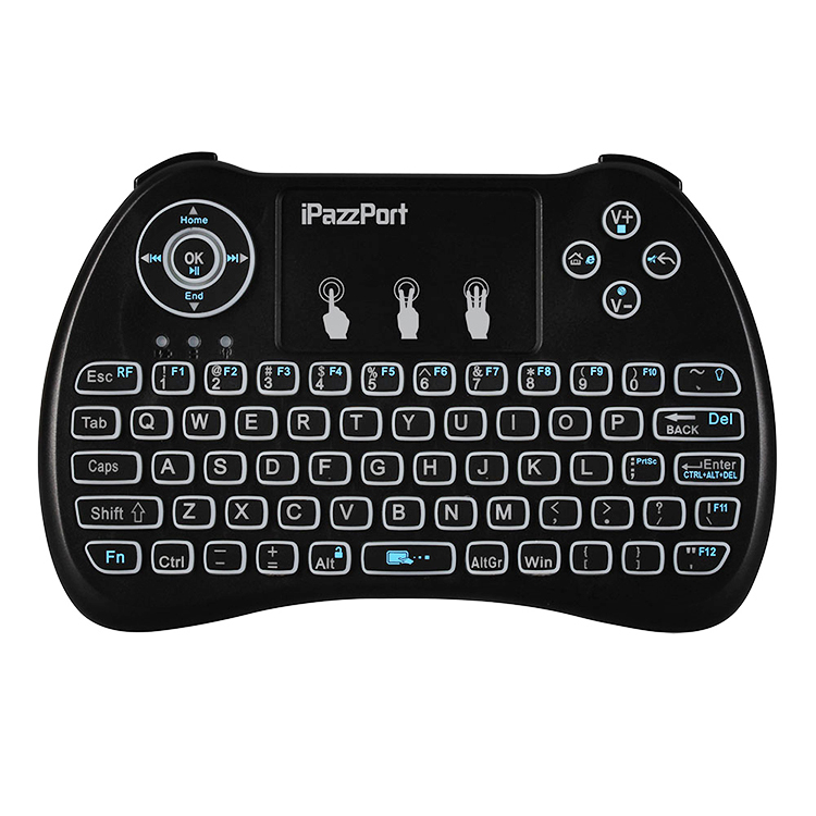 mini wireless kebyoard with touchpad