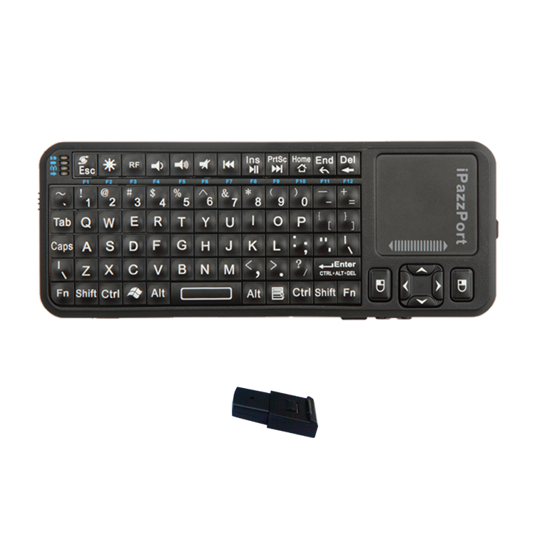 mini handled keyboard with touchpad