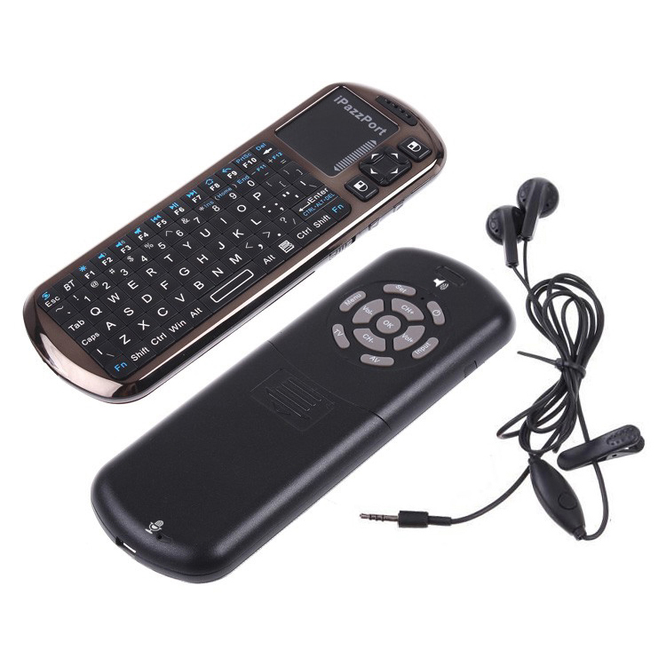 18BV bluetooth keyboard with touchpad and ir buttons
