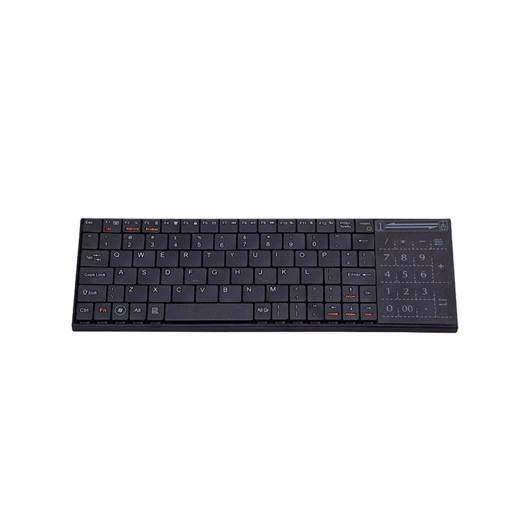 Bluetooth keyboard with touchpad for iPad Tablet