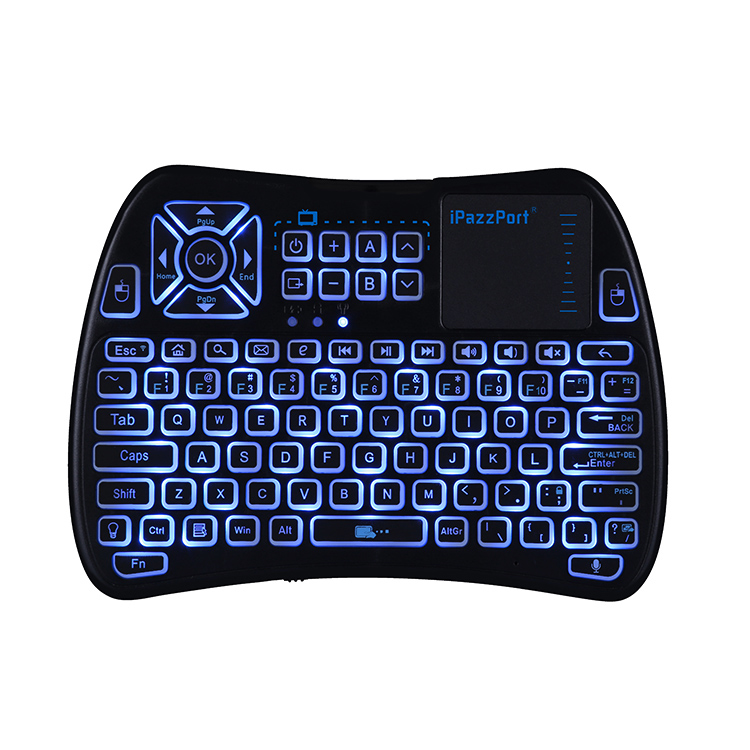 mini voice keyboard with touchpad and ir buttons