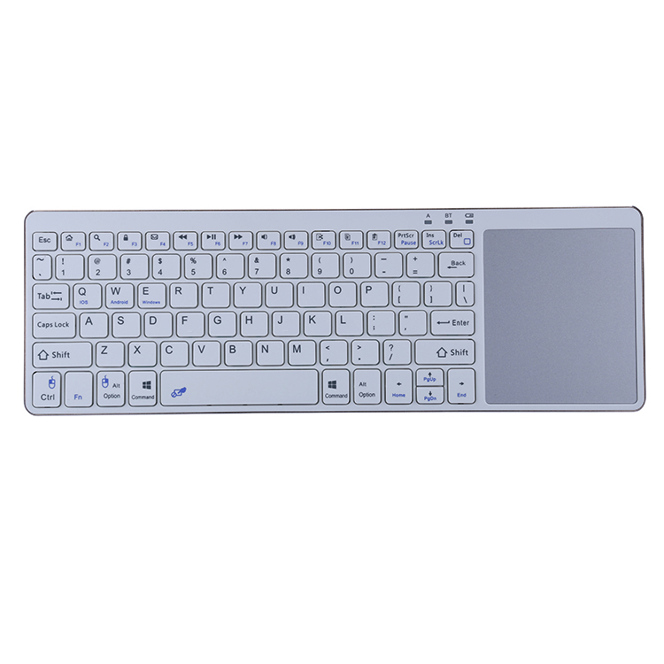 bluetooth keyboard with touchpad for iPad tablet