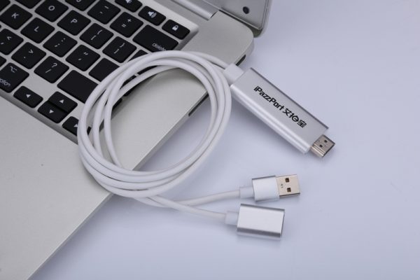 iPazzPort wired display dongle for Android Pone & iPhone ,iPad
