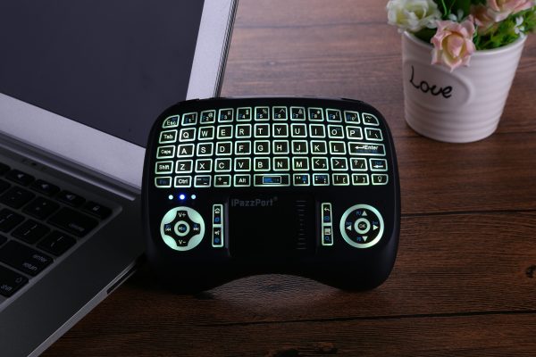 21TL wireless ergo backlit keyboard with touchpad