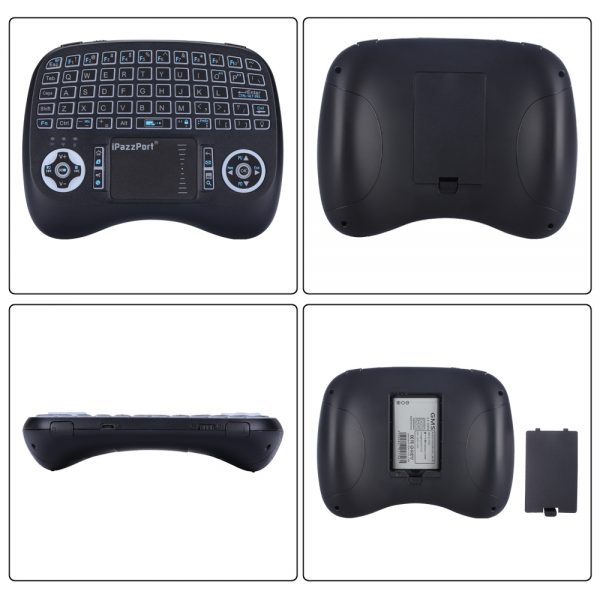21TL wireless ergo backlit keyboard with touchpad