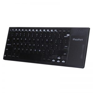 35BTT RGB bluetooth media keyboard with touchpad for iPad