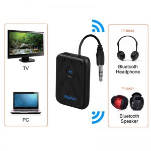 46B Bluetooth audio Transmitter/Receiver adapter with 3.5mm plug