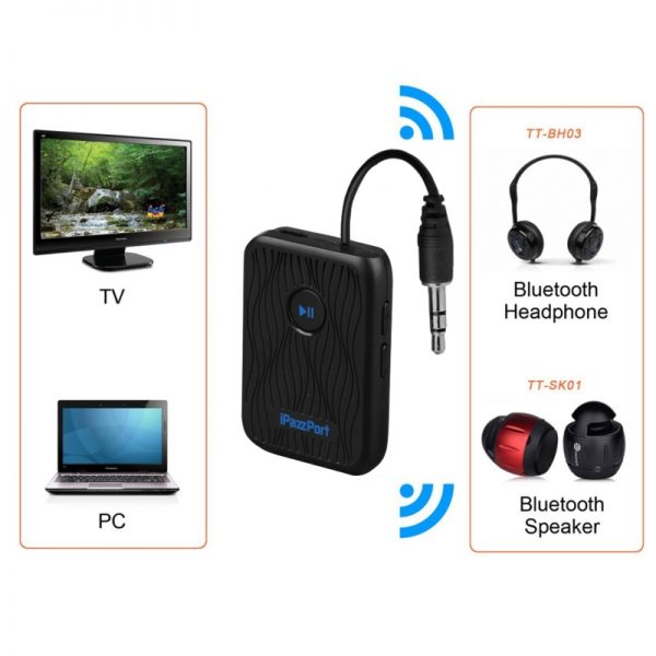 46B Bluetooth audio Transmitter/Receiver  adapter  with 3.5mm plug