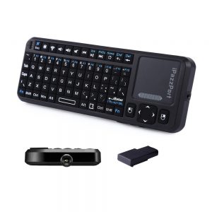 usb keyboard with touchpad and laser pointer