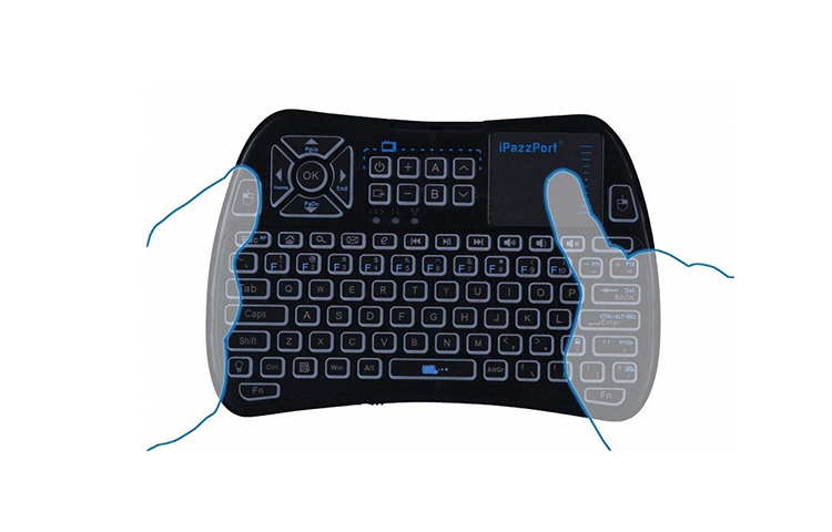 keyboard with ouchpad