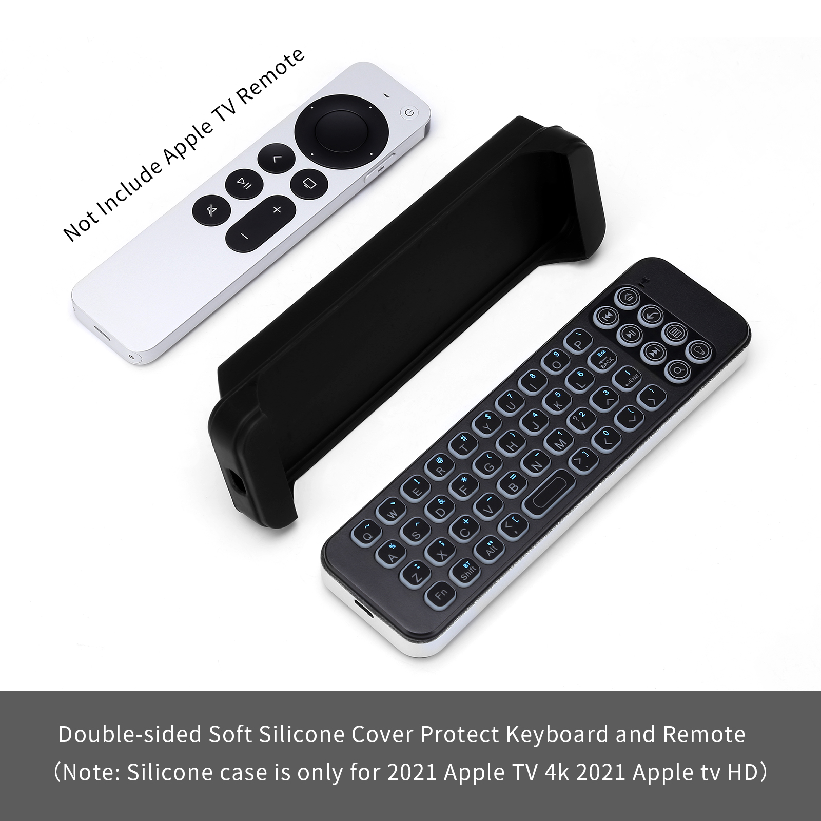 iPazzPort Mini Bluetooth Keyboard Ergonomic with Backlit Wireless